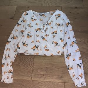 Hollister Floral Blouse